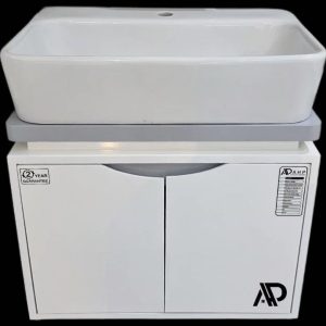 سنگ آلپ کابینت فیتونیا 60 سفید طوسی