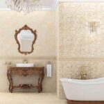 بوگاتی کرم رستیک سینا کاشی 90×30
